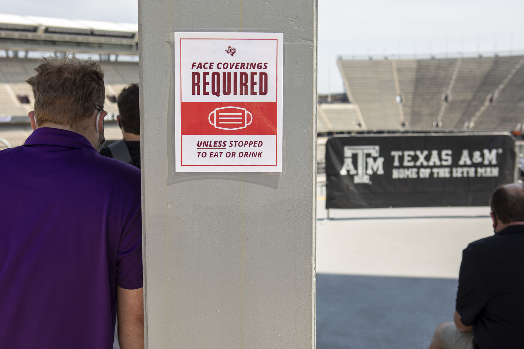 Kyle Field COVID-19 precautions